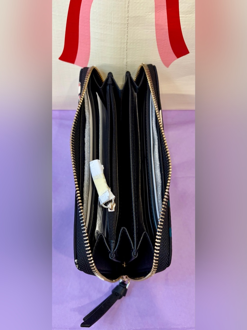 NWT KATE SPADE BUNDLE
Wallet/Passport Holder/Tote - Black, Pink, White - Picture 15 of 16